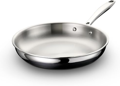 Tramontina Signature Tri-Ply Clad Stainless Steel 10-Inch Frying Pan