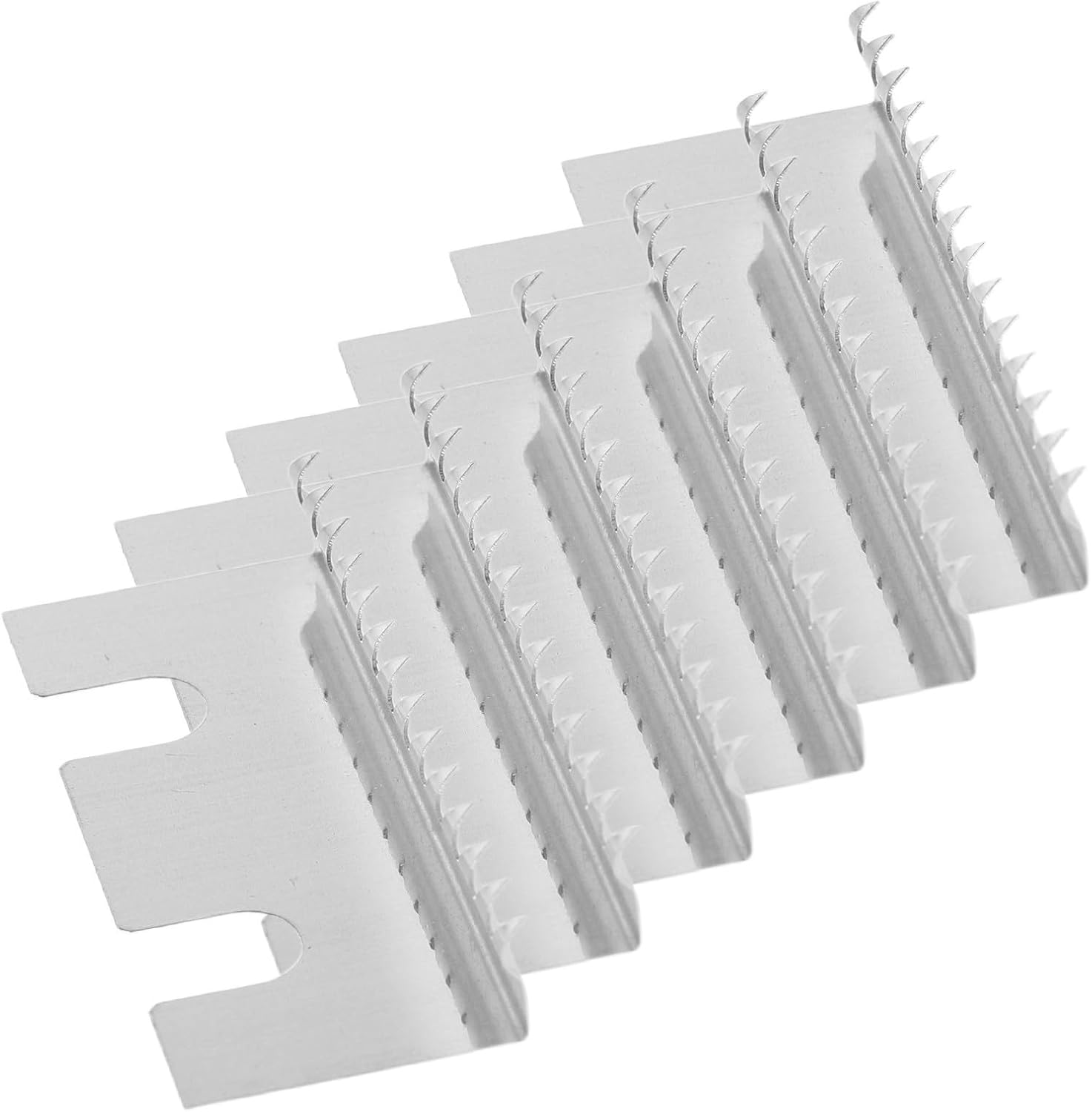 Stainless Steel Tape Dispenser Spare Blade 6pcs Serrated Teeth