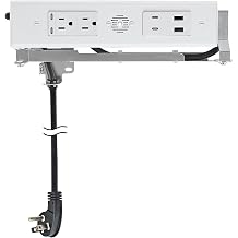 Docking Drawer Blade Duo Drawer Outlet, 65W & 30W USB-C, White