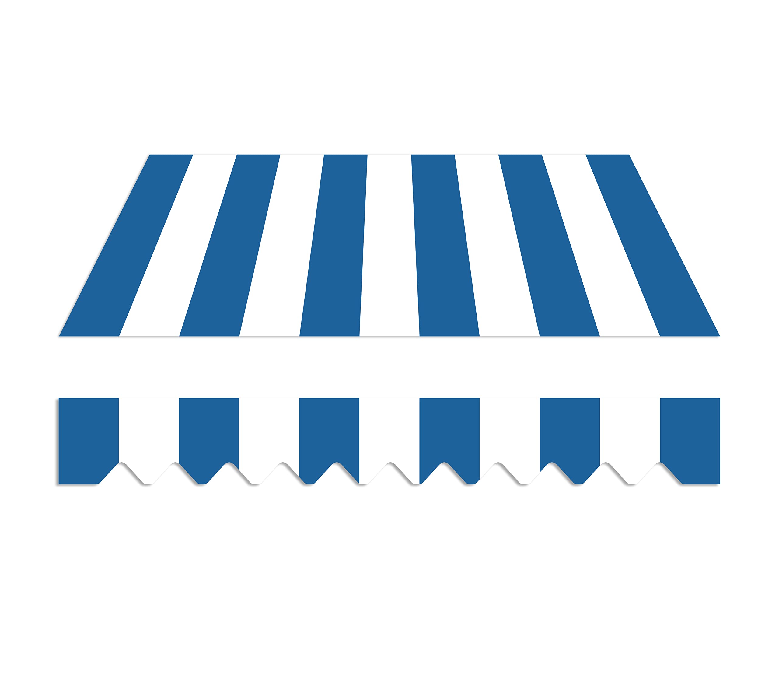 Telo Per Tenda Da Sole 3x2,5 M - Copertura Impermeabile Con Balze Per Balcone, Protezione UV