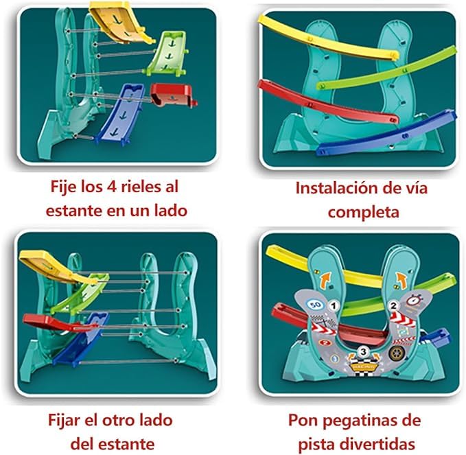 Carritos, Toy autopistas niños Marca simfort (3)