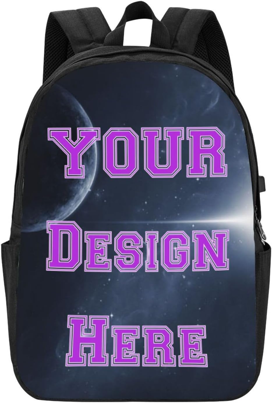 Custom Backpack for men women, Custom Personalized Imag/Text Backpack, Customize Laptop Backpack Casual Travel Backpack style1