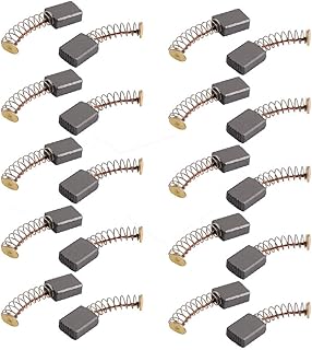 New Lon0167 10Pairs 11mmx8mmx5mm Carbon Brushes Power Tool for Electric Hammer Drill Motor(10 Paare 11mm x 8mm x 5mm KohlebÃ¼rsten Elektrowerkzeug fÃ¼r Bohrhammer Motor