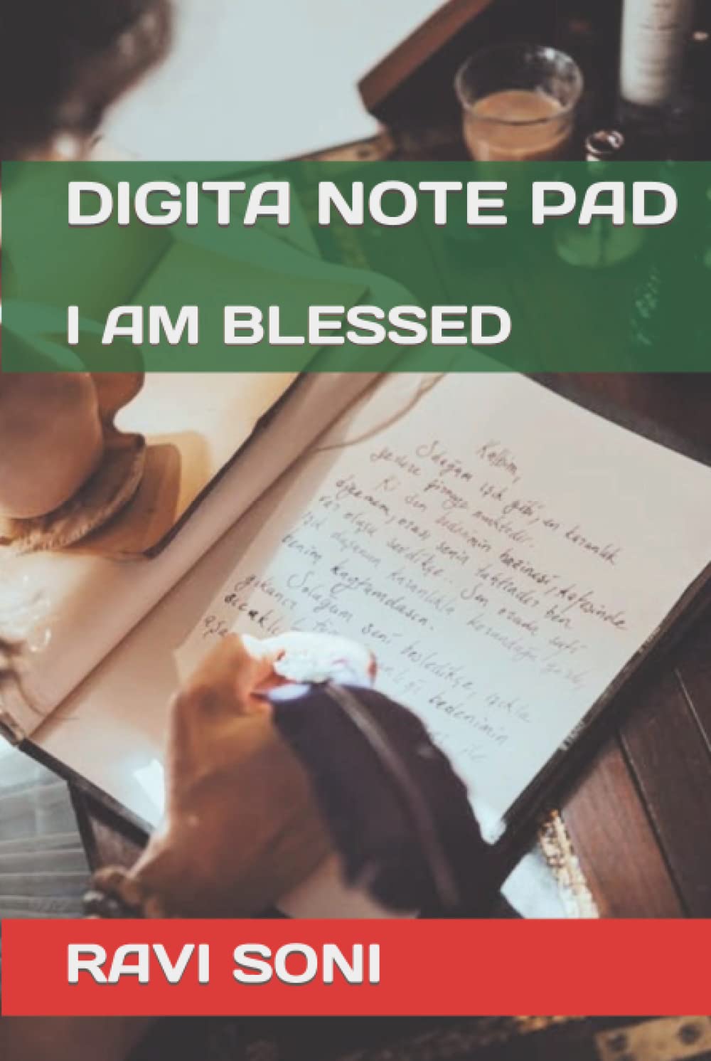 DIGITA NOTE PAD: I AM BLESSED