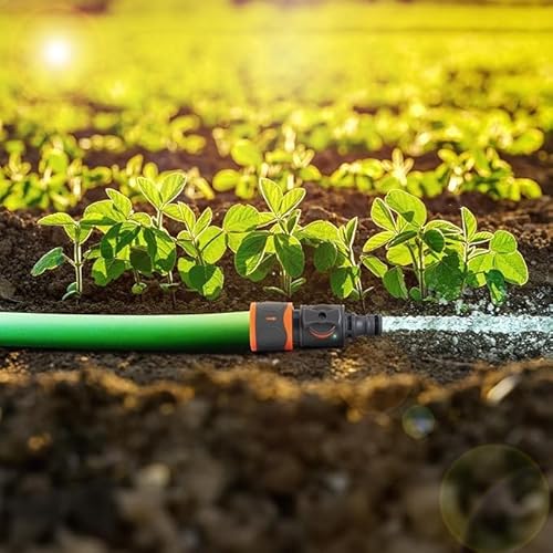 Kupplung mit Regulierventil, Generisch Regulierventil Kupplung, 2er-Pack Schlauchverbinder mit Absperrventil, Gartenschlauch-Anschluss Für kontinuierliche Regulierung und Absperrung des Wasserflusses