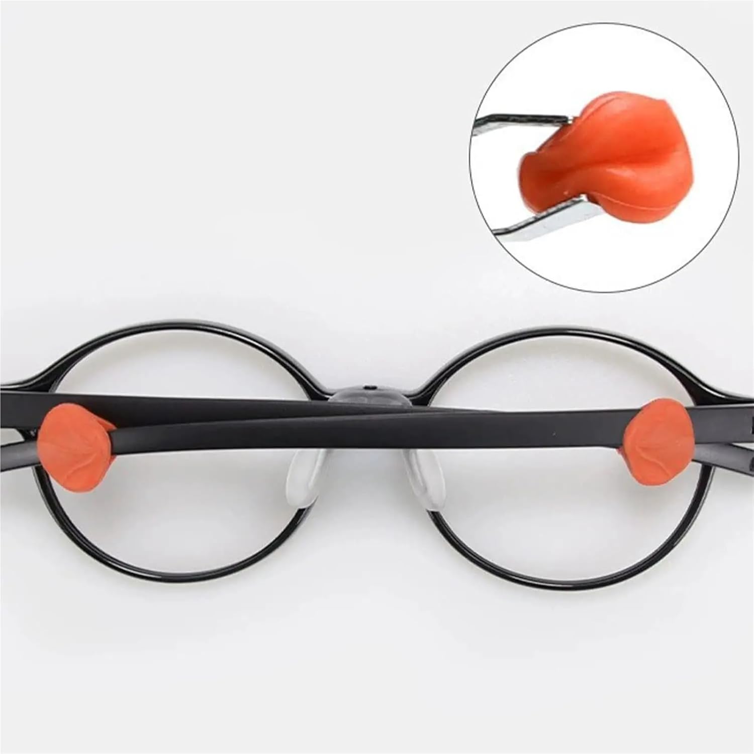Durable 10pcs Shell Shape Silicone Glasses Retainer Glasses Ear Clip Ear Hook Non-slip Holder Plug