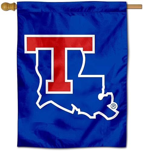 Louisiana Tech Bulldogs - Bandera de casa de doble cara