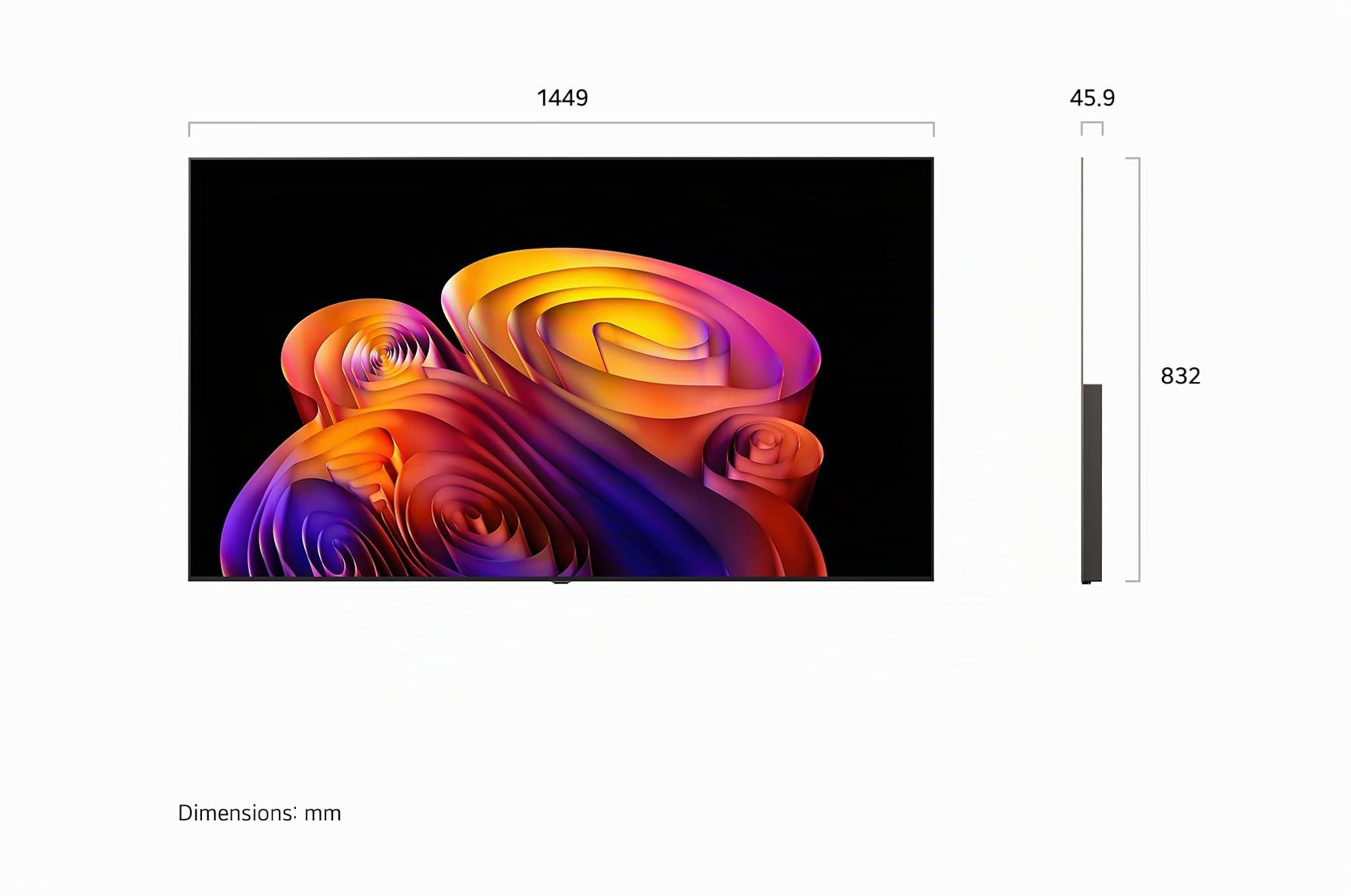 LG TV OLED AI 2026 | OLED65B6E | 65'' (164 cm)