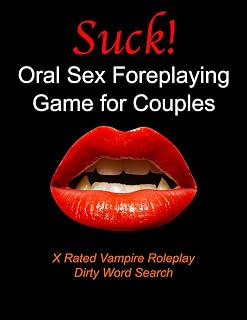 Suck! X Rated Vampire Roleplay Dirty Word Search: Oral Sex Foreplaying Game For Couples