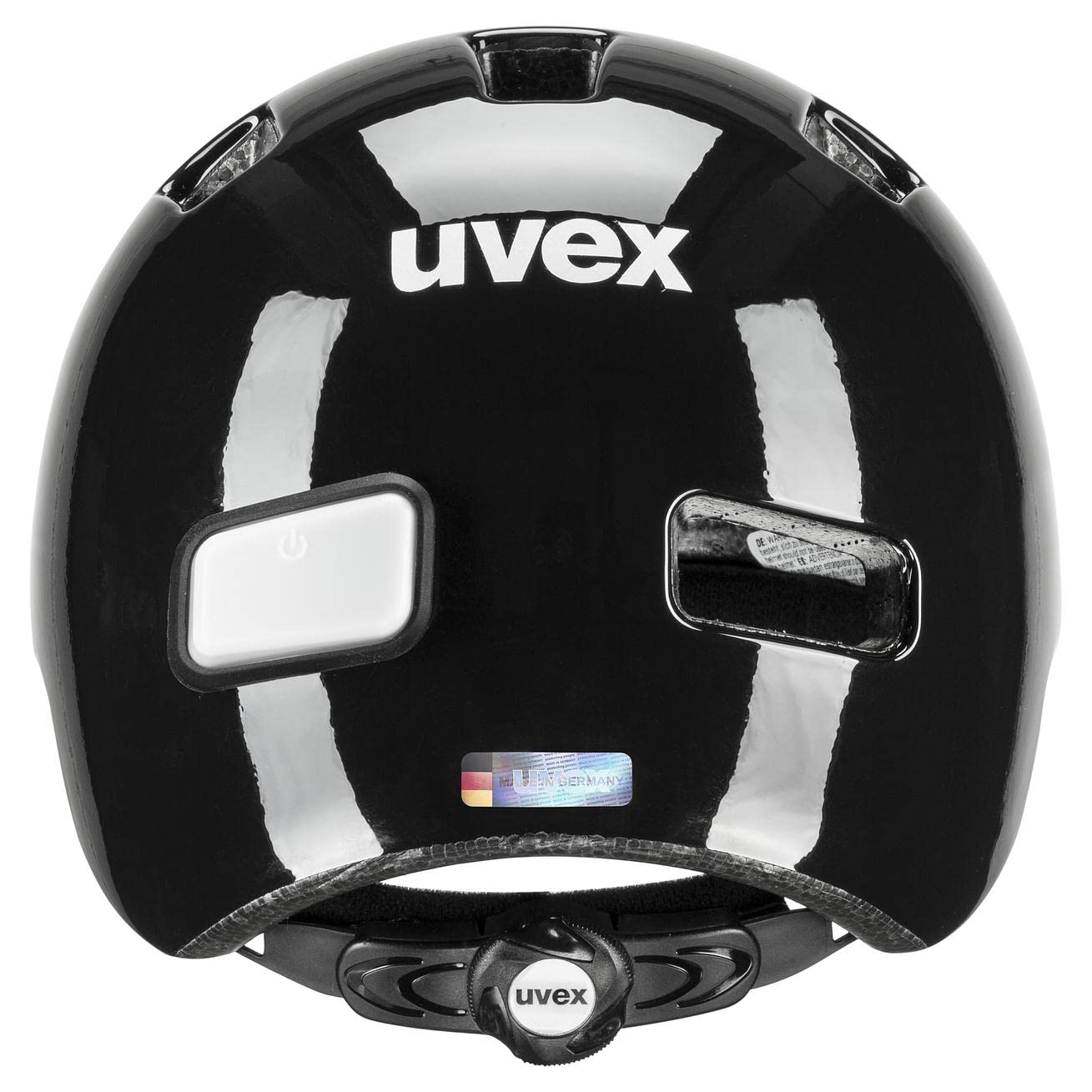 uvex hlmt 4 reflexx, Casco da Bicicletta per Bambini Unisex-Youth, Black, 51-55 cm