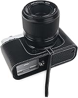 Vista 1 de TP Original Hecho a mano de cuero auténtico medio cámara caso bolsa cubierta para FUJIFILM X-E4 XE4 color negro