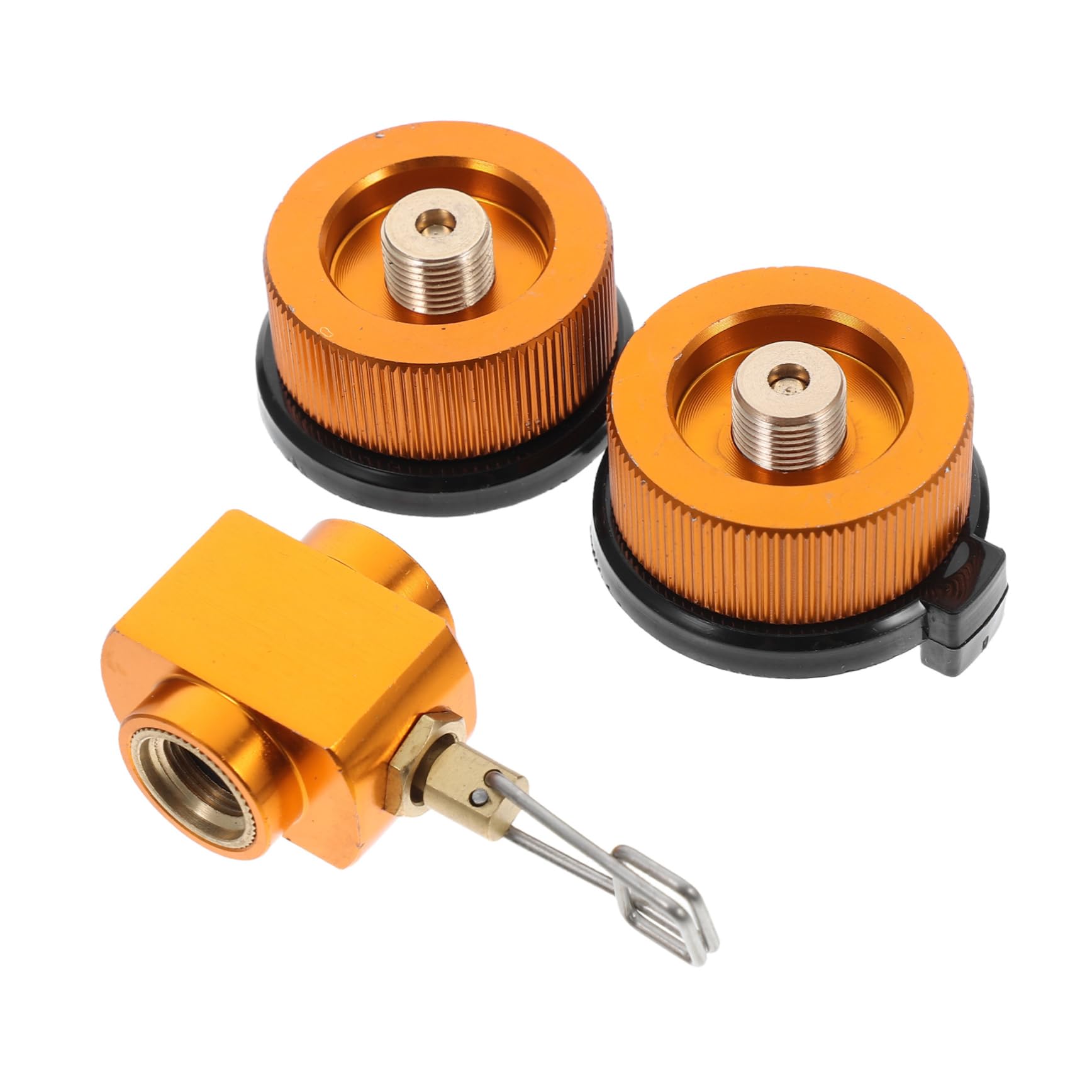 Sosoport 1 Set Stove Tube Stove Adapter Gas One Gas Canister Adapter Portable Converter Kit for Outdoor Activities