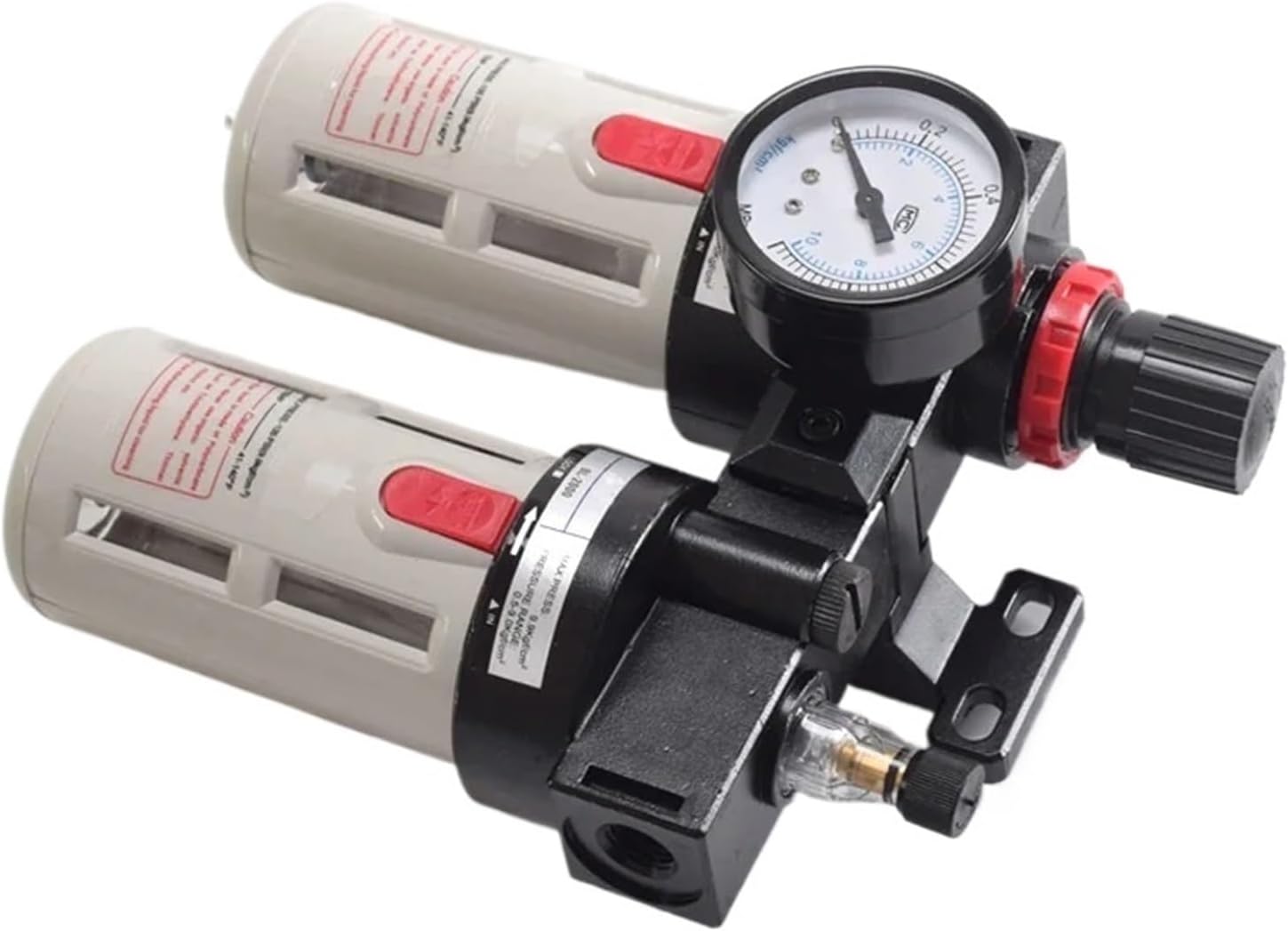 BFC2000 BFC3000 BFC4000 1/4 3/8 1/2 Air Compressor Oil-Water Separator Filter Regulator Preparation Unit FRL Combination(BFC2000)