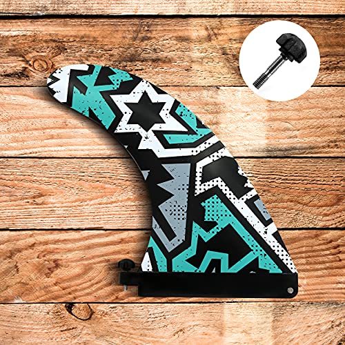 Serenelife Stand-Up Inflatable Paddle Water Fin - For Serenelife Thunder Wave Inflatable Sup Stand-Up Paddle Boards Slsupb10 And Slsupb20 - Serenelife Prtslsunewfin #TOP1