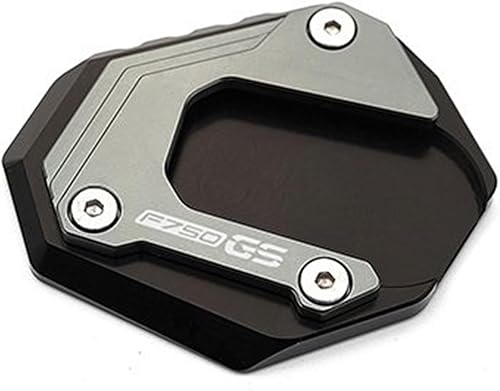 Motorcycle Kickstand Pad Side Stand Enlarger Extension Plate for BMW F850GS F750GS F850 GS F 750 850 GSA 2018 2021 2022 (Color B Silver F750GS) Motorcycle Kickstand Pad Side Stand Enlarger Extension Plate for BMW F850GS F750GS F850 GS F 750 850 GSA 2018 2021 2022 (Color B Silver F750GS)