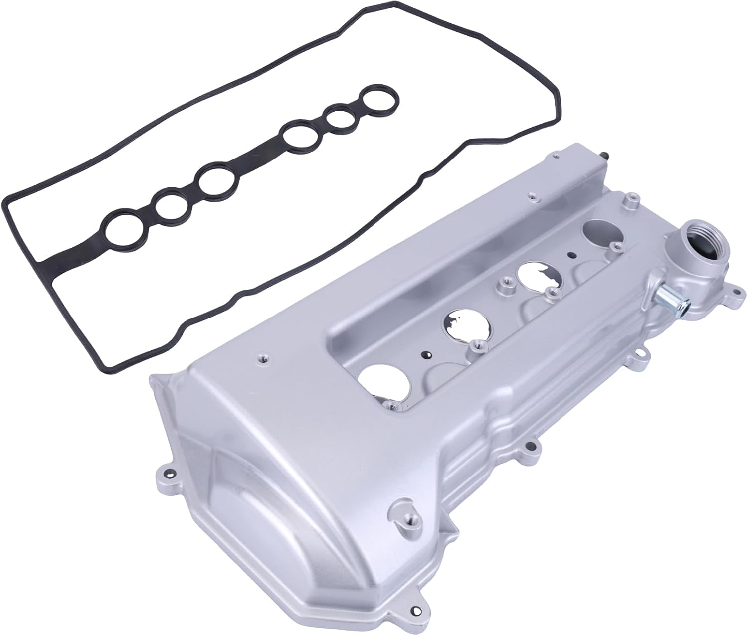 Aluminum Engine Valve Cover with Gasket Compatible for Toyota MR2 Spyder 1.8L 2000-2005, Corolla 1.8L 2000-2006, Celica 1.8L 2000-2005, Matrix 1.8L 2003-2008 Valve Cover Replaces# 1120122060