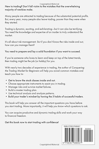 Conquering the Trading Market for Beginners: 5 Daily Habits PLUS Strategies and Techniques to Improve Your Stock Trading and Investing Skills 61sslFX1OVL. SL500 - Conquering the Trading Market for Beginners: 5 Daily Habits PLUS Strategies and Techniques to Improve Your Stock Trading and Investing Skills