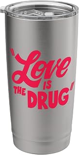Bryan Ferry Music Legend | 'Love is The Drug' Merch | BF1032 Stainless Steel Insulated Tumbler