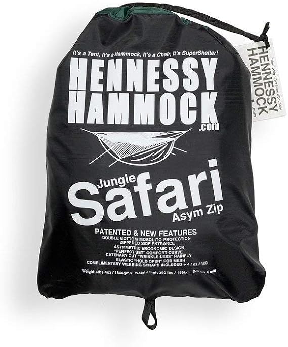 Hennessy Hammock - Jungle Safari Zip XXL