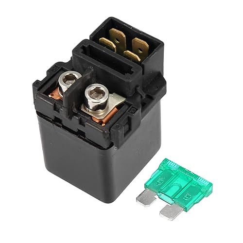 Miniatura 7 de Motoforti Reemplazo de relé solenoide de arranque para motocicleta moto negro
