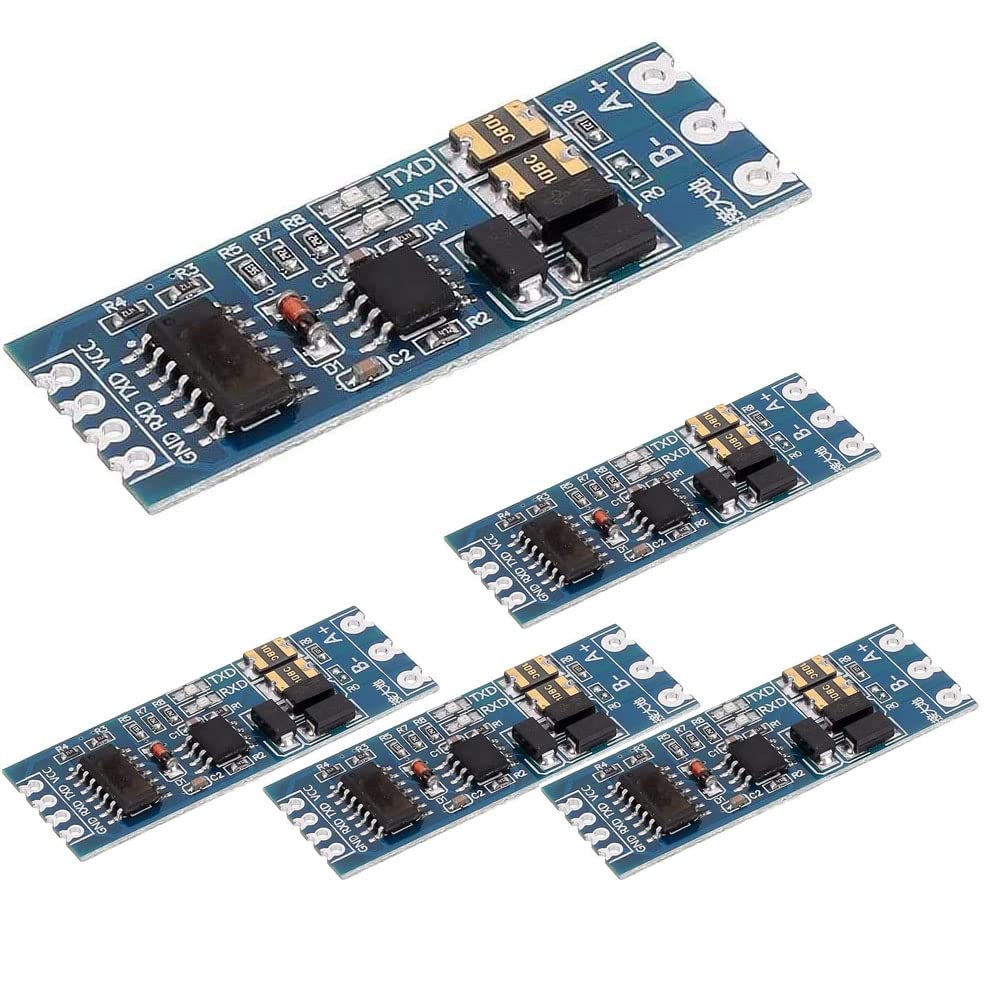 5pcs TTL To RS485 Adapter 485 Serial Port UART Level Converter Module 3.3V 5V