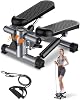 Mini Stepper Exercise Device with Kochler Resistance Tire - Cardio Device with Non-Slip Pedals