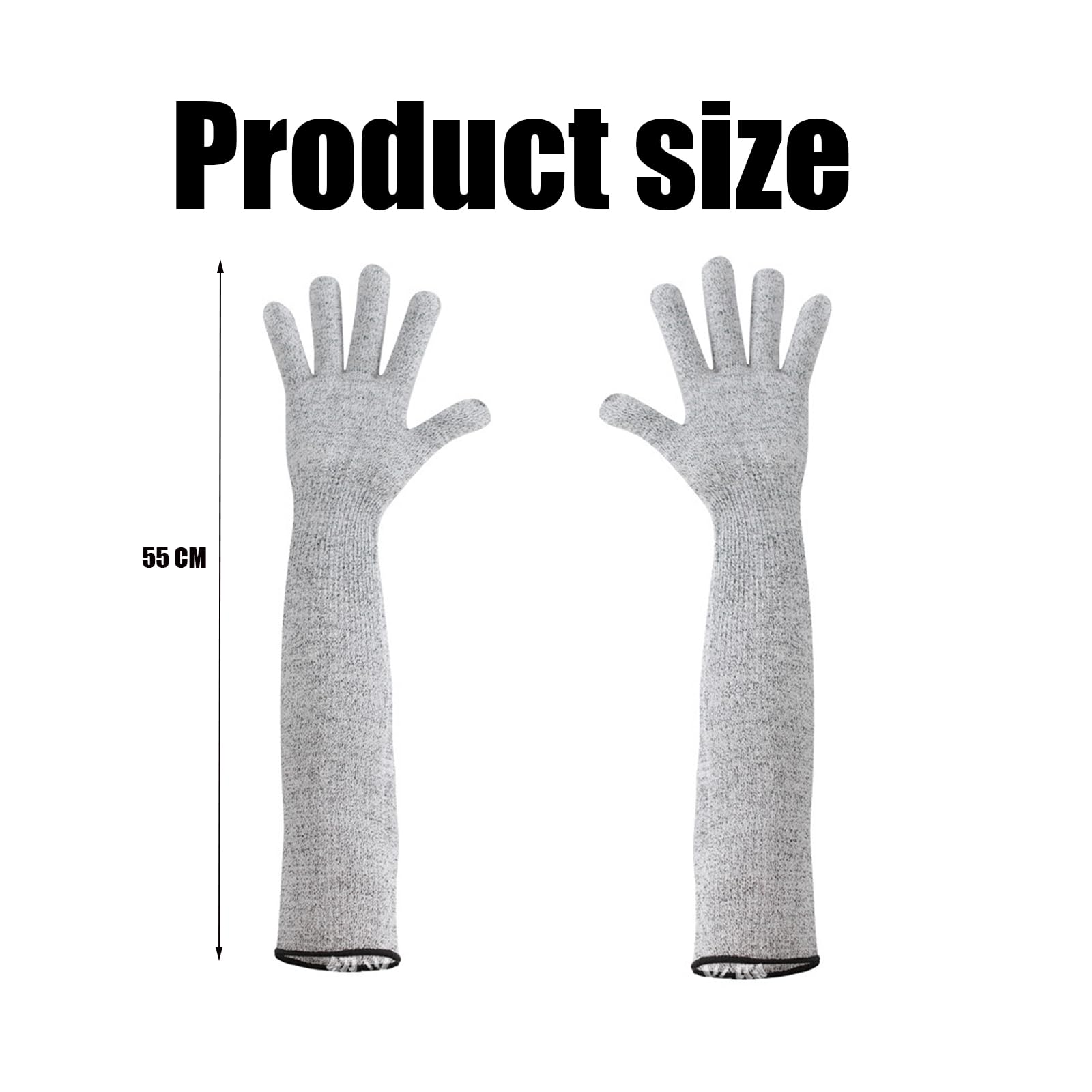 TZMFHD Guard Gloves Gardening Long, Level 5 Cut Resistant Gloves With Long Arm Sleeves - Image 2
