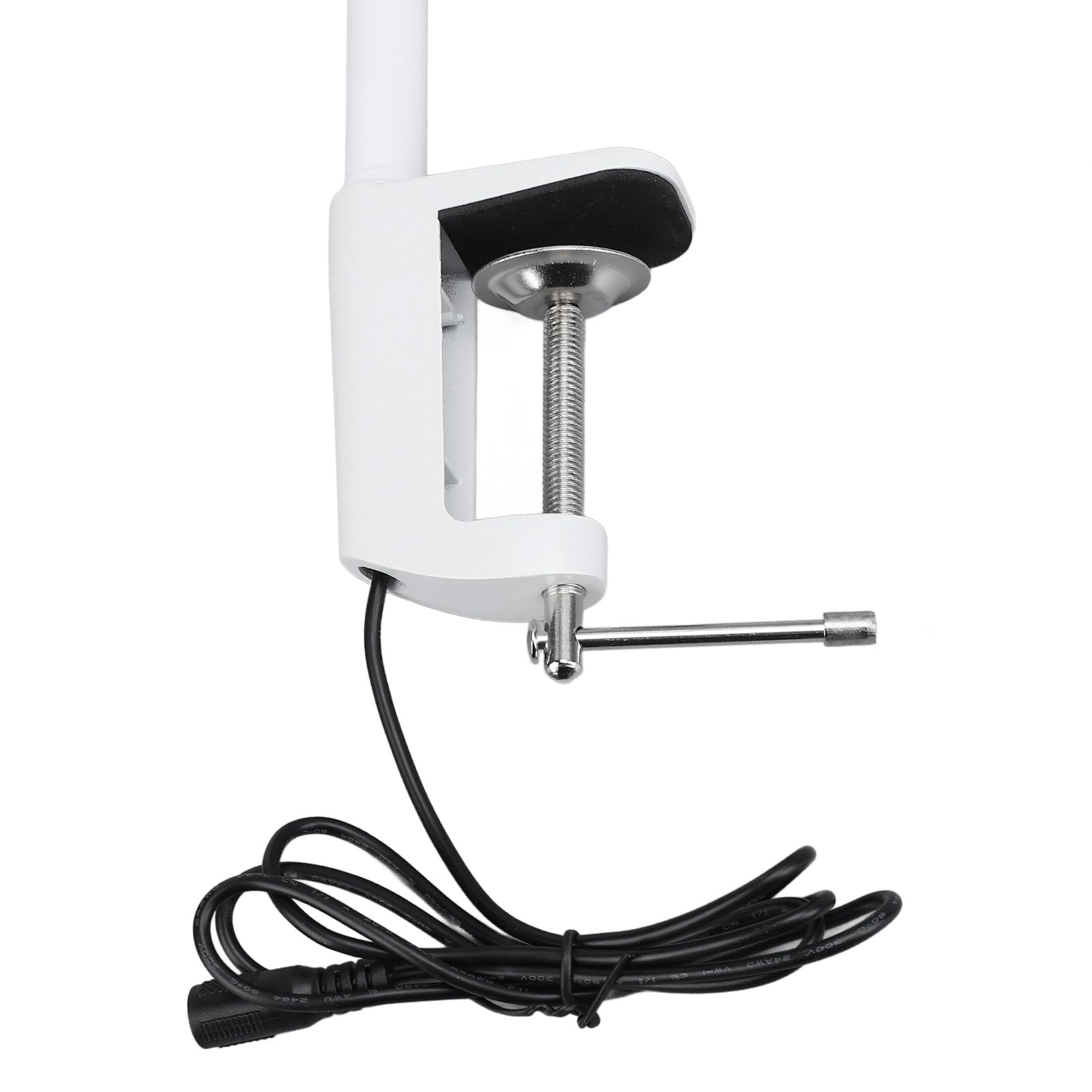 LED-Schreibtischleuchte, 5 W, Lampe für Wimpernverlängerungen mit Fußpedalschalter, Flexible Schwanenhalsklemme, 3S, Schnell Aushärtende -LED-Schreibtischleuchte für