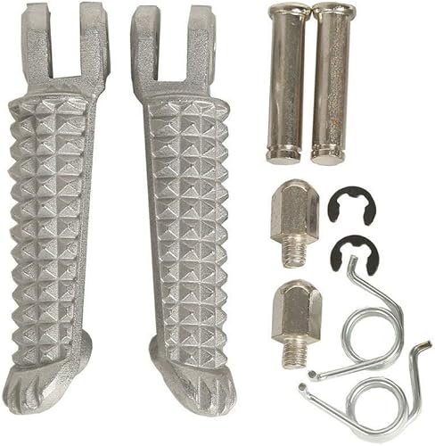 TCT-MOTORPARTS Reposapiés delantero para Yamaha YZF R1 1998-2023 YZF R6 1999-2012 YZF R6S 2003-2008