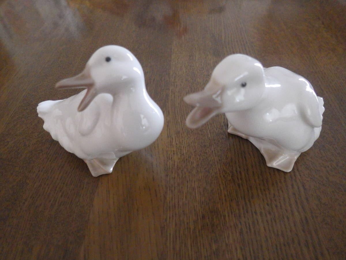 LLADRO リヤドロ 陶器 オブジェ 二個セット お祈り 考え事 インテリア