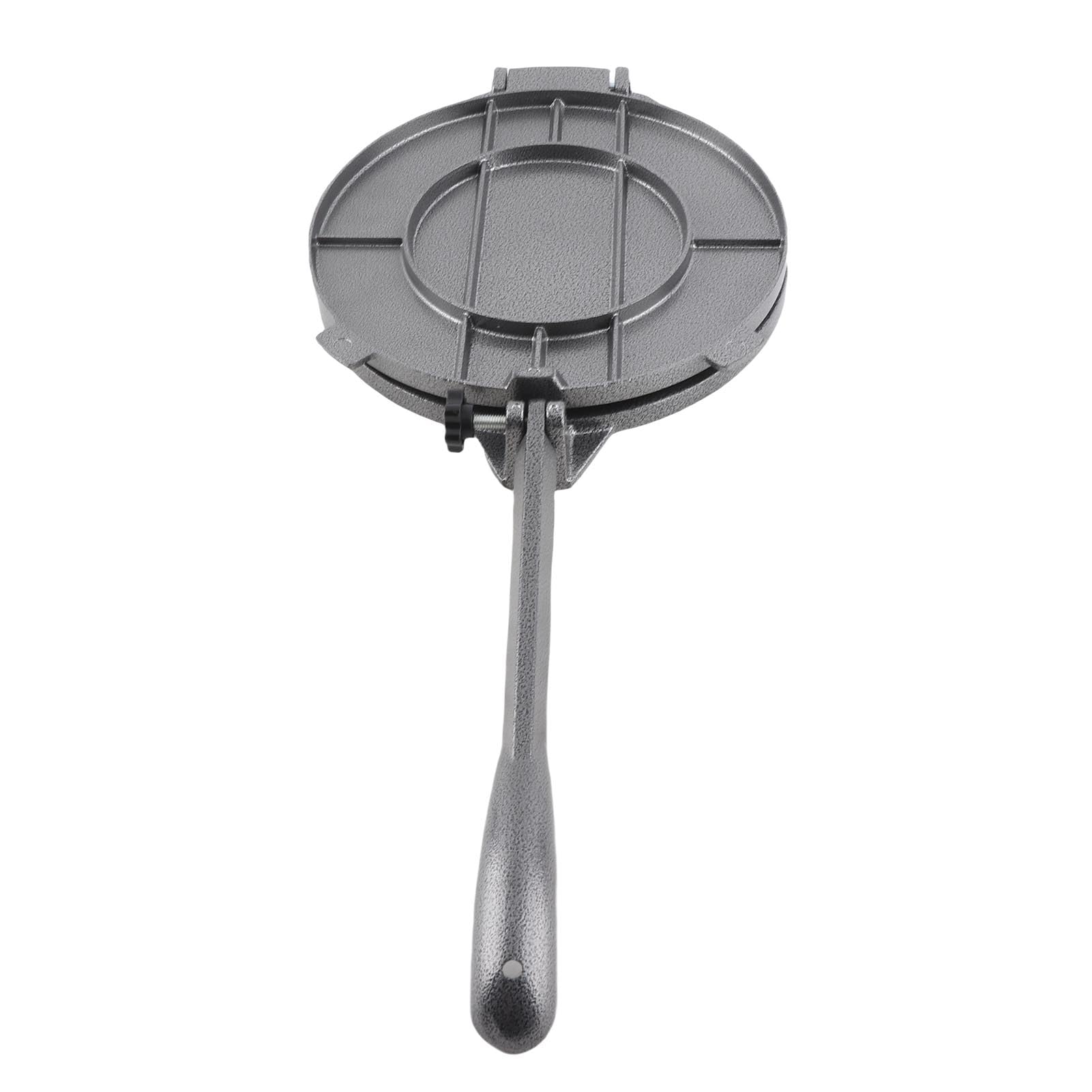 Syrisora Pressa per Tortilla in Lega di Alluminio, Design Multifunzionale per Torte e Pasticci di Carne, Facile da Usare, per Torte e Pasticcini Cinesi (20 cm)