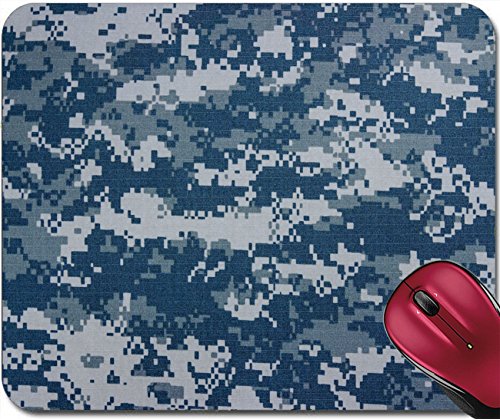 Tappetini Per Il Mouse Da Gioco Us Navy Digital Camouflage Fabric Texture Background Tappetino Per Il Da Personalizzato Pratica Per Il 25X30Cm