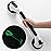 TAILI Shower Grab Bar Glow in The Dark, 16.8 in Grab Bars for Bathtubs, Shower Handles Bath Rails for Seniors and Elderly, Bathroom Safety Grip Removable No Drilling Waterproof Black