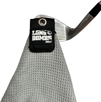 Universal Magnetic Golf Towel Clip, Black