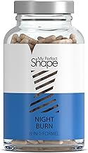 My perfect Shape Night Burn, 120 Night Capsules, Vegan, 8-in-1 Metabolism Complex with Choline & Vitamin B6, Melatonin, L-Carnitine, Garcinia Cambogia Extract (60% HCA), Mango, Acacia Fibres and Much