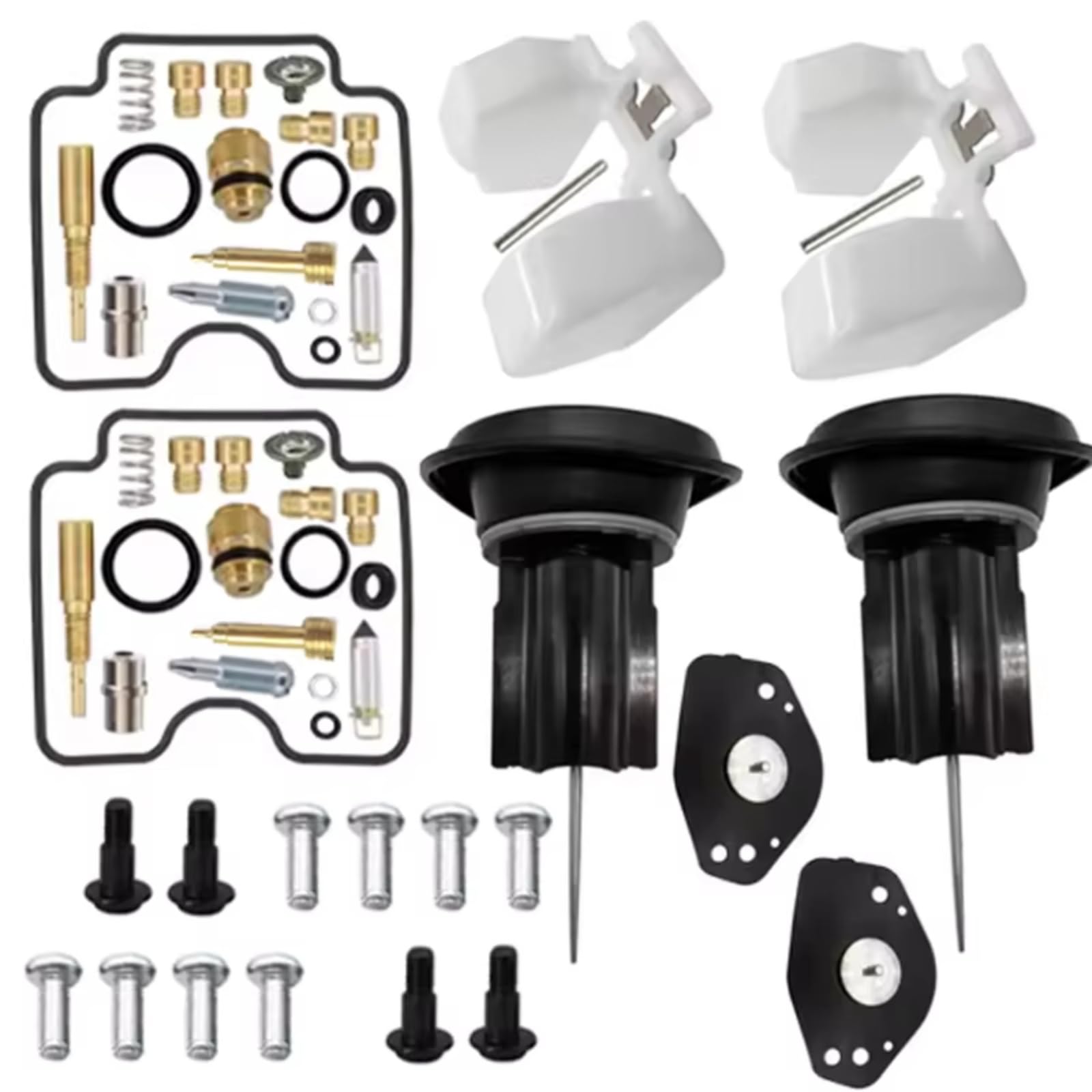 Kit Reparación Carburador Kit De Reparación Carburador Motocicleta para Yamaha XVS1100 1999-2006 Xvs 1100 Junta De Diafragma De Émbolo Flotante | Set 2