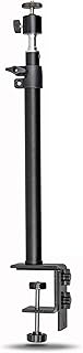 Walimex pro Table Top Lampenstativ höhenverstellbar 35-65 cm, Tischstativ mit Kugelkopf für 360° Drehung und 90° Neigung, Stativ mit Klemmhalterung für Studiobeleuchtung und Kamera