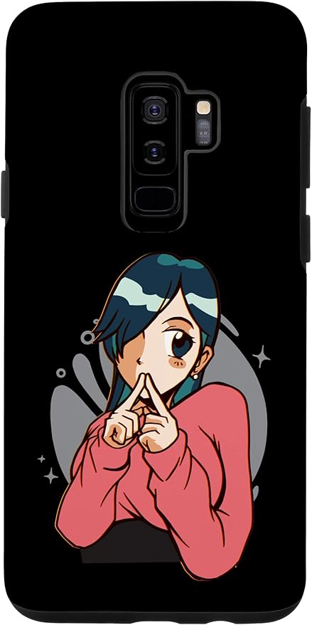Amazon Co Jp Galaxy S9 可愛いアニメ 悲しい女の子 日本語イラスト スマホケース 家電 カメラ
