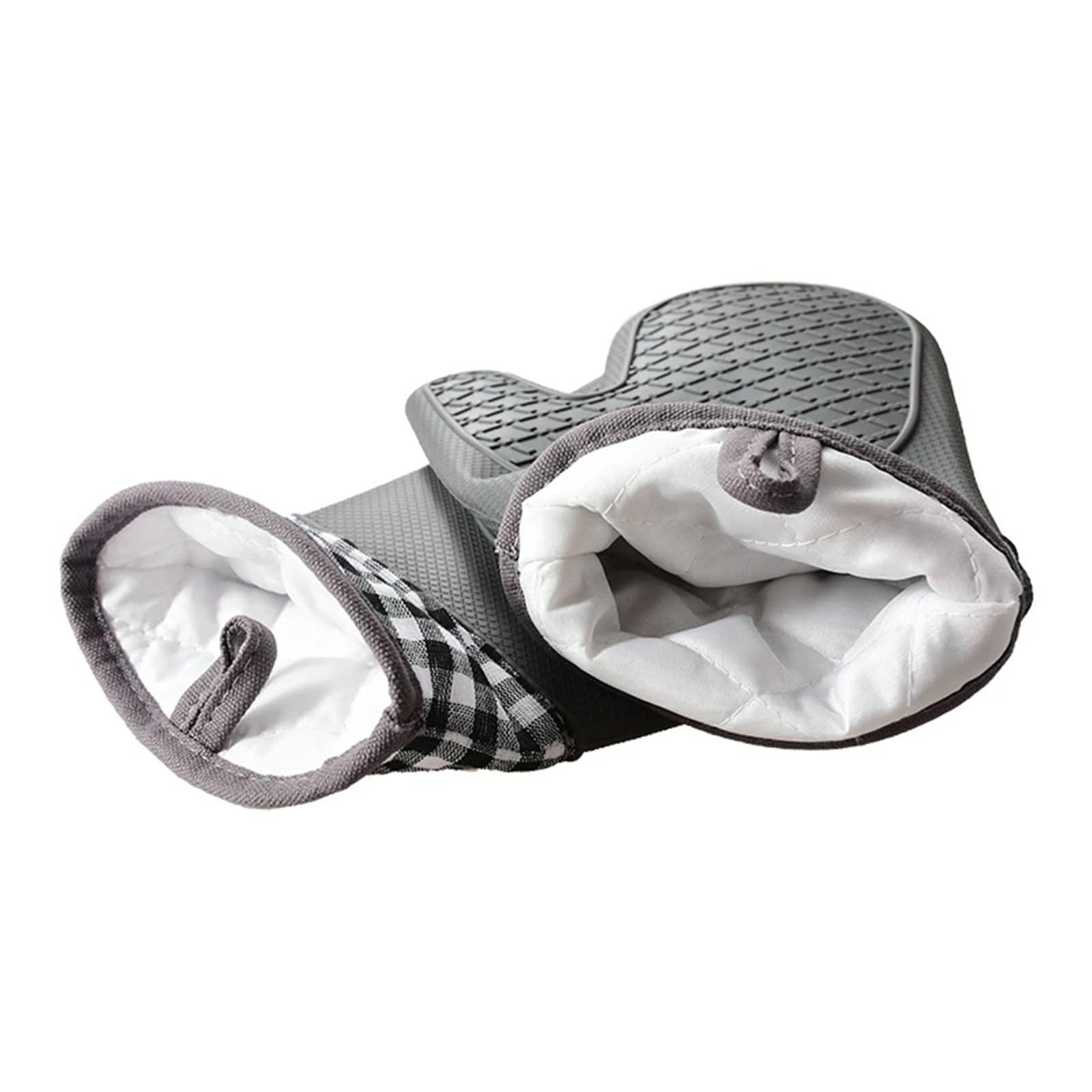 Manoplas de Silicona for Horno y agarraderas for ollas, Guantes Resistentes al Calor for Cocina, Cocina, horneado, Antideslizantes