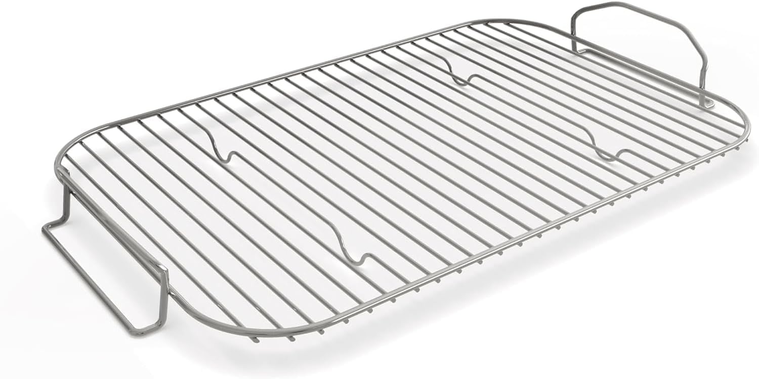 FBBEVWBK Roast & Smoke Rack, Perfect for Smoking Large Cuts of Meat, Easy to Clean, Official Accessory, Compatible with Ninja Woodfire XL BBQ Grill OG850 / OG901