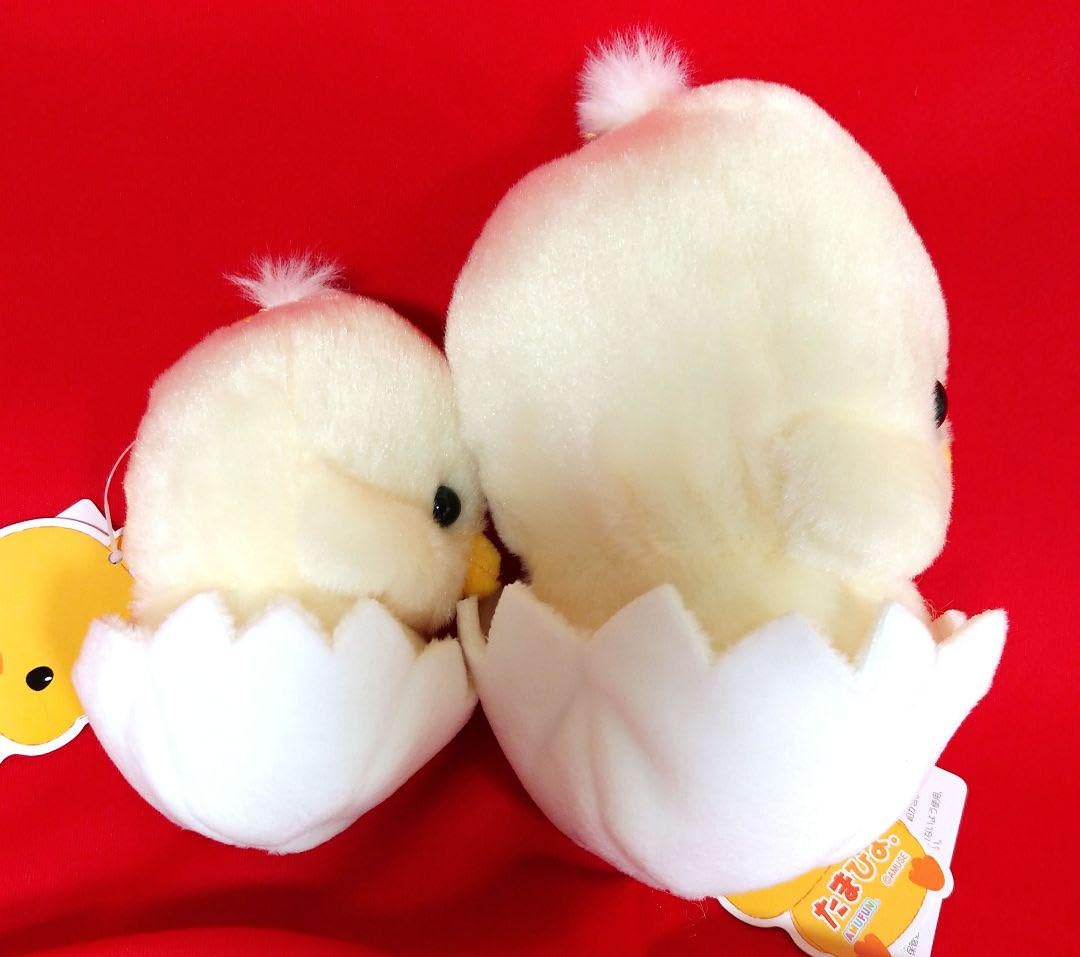 Amazon.co.jp: たまぴよぬいぐるみ ひよこ たまちゃん ST LMC : おもちゃ
