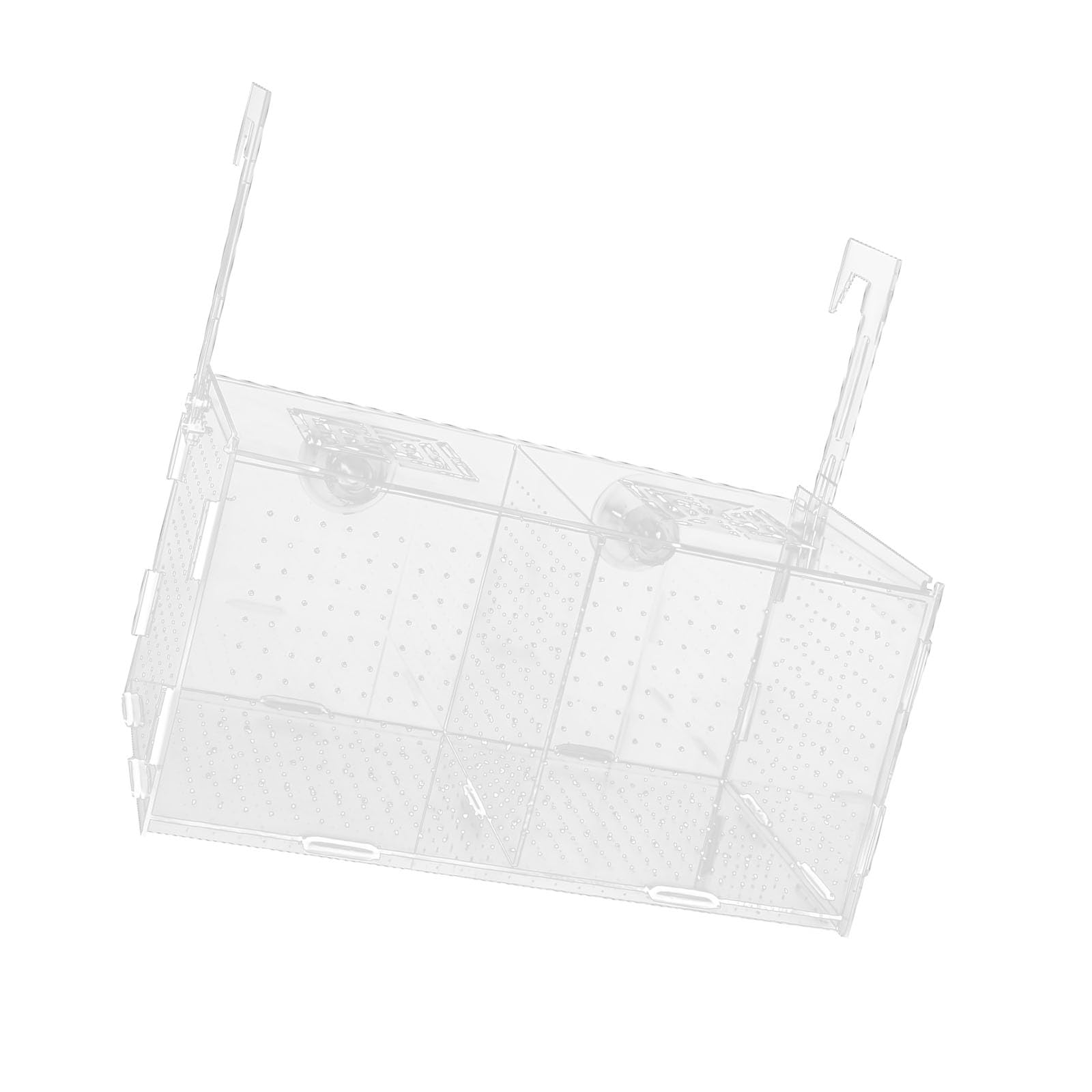 Caja compacta de acrílico para división de hábitat modular de roedores y reptiles