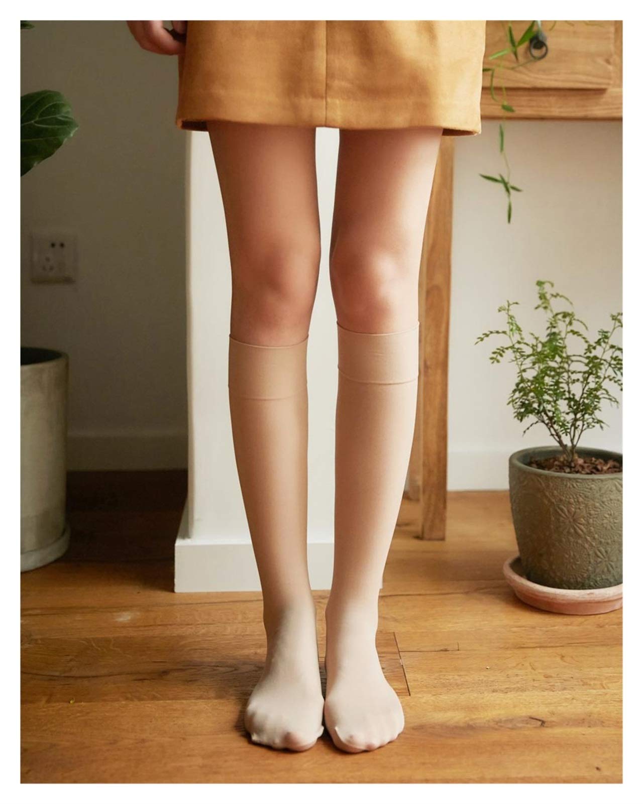 Chaussettes longues à genoux japonaises pour affiner les jambes sans serrer les cuisses