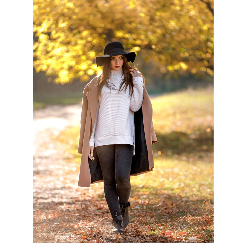 Wide Brim Felt Fedora Panama Hats 
