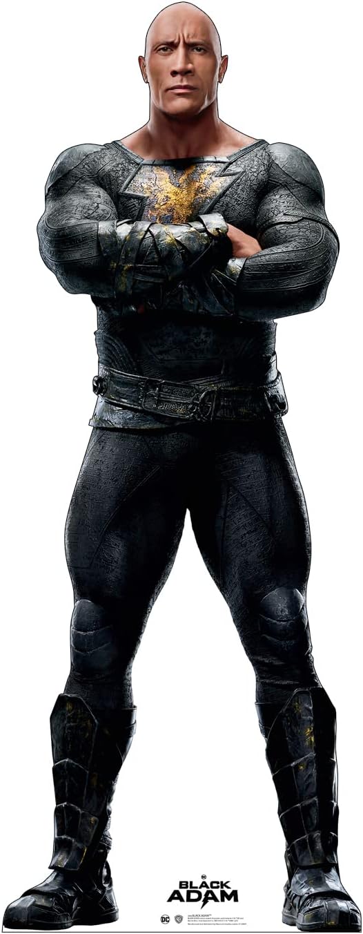 Advanced Graphics Black Adam Cardboard Cutout Standup - Black Adam (2022 Film)
