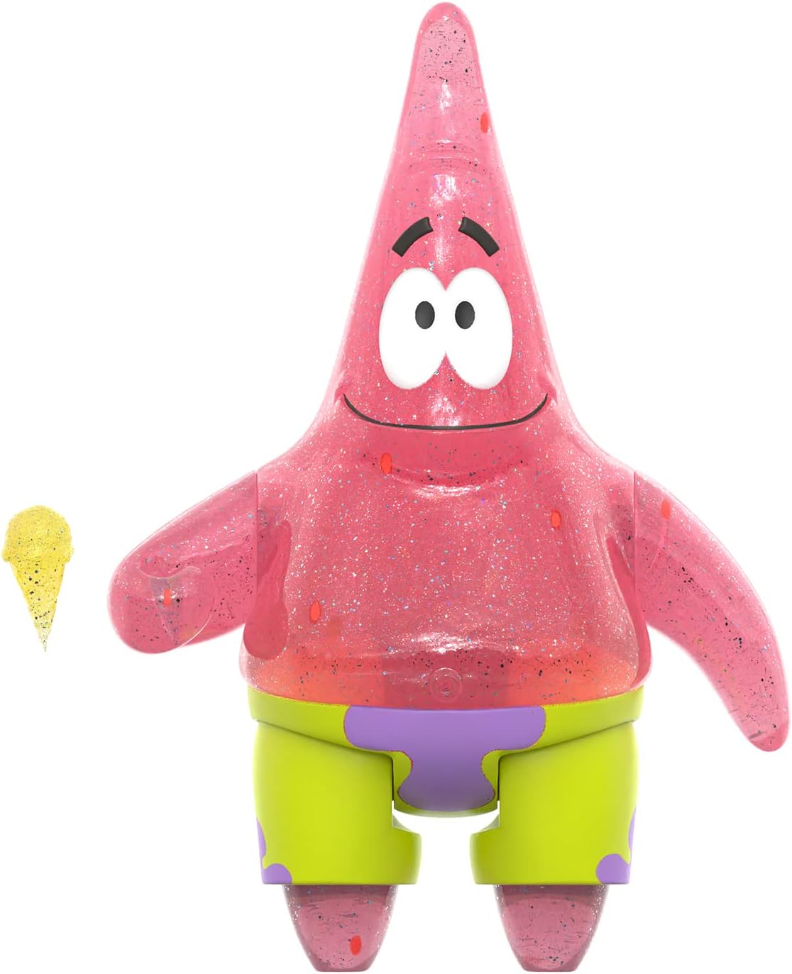 Super7 Spongebob Squarepants Spongebob and Patrick BFF - (2-Pack) 3.75" Spongebob Action Figures with Accessories Classic Cartoon Collectibles and Retro Toys