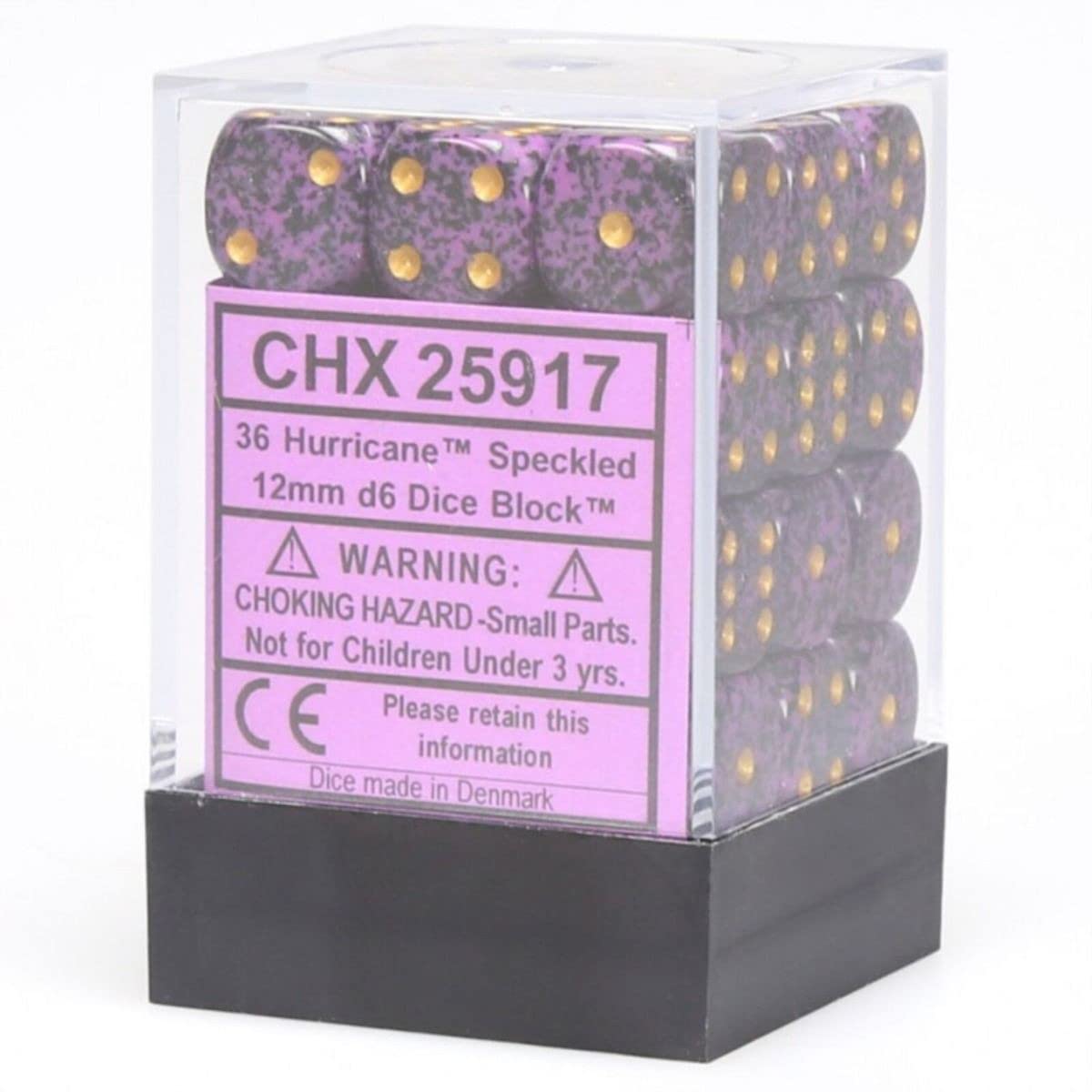 Amazon | Dice Block with 36 d6 Speckled Hurrican | ダイス