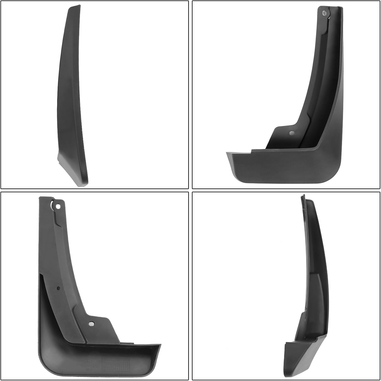 Mud Flaps Splash Guards for Chevy/Chevrolet Trailblazer 2021 2022 2023 2024 2025 | No Drilling Required Bendable Mud Guards | Front & Rear 4-Piece Set Car Accessories
