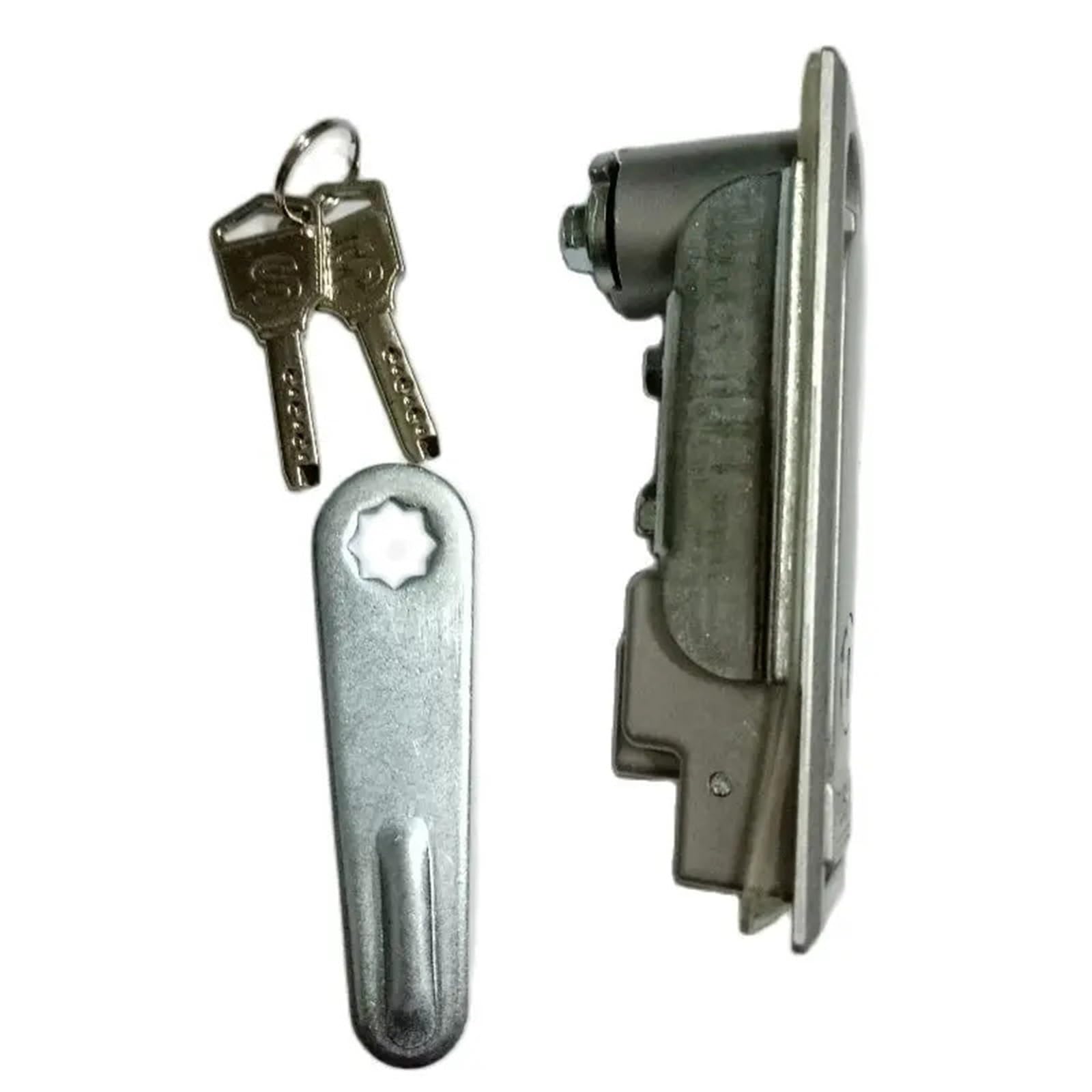 Steuerschrank Mechanisches Schloss Flugzeugschloss Elektrokasten Ausrüstung Schrankschloss 1St(Zinc Alloy)