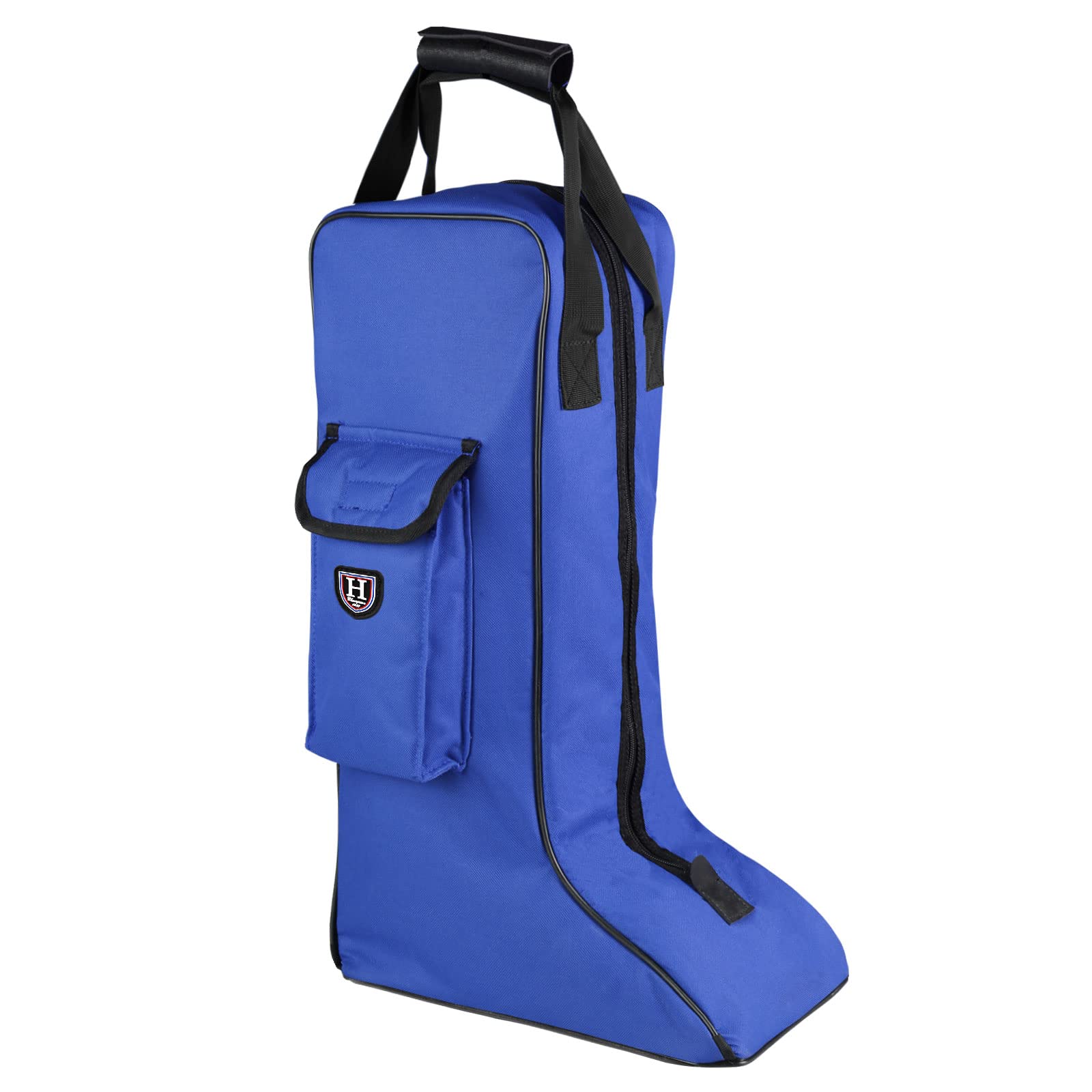 Harrison Howard Tall Boot Carry Bag Protect Rider Boots for Shows Competition Travel Long-lasting Royal Blue